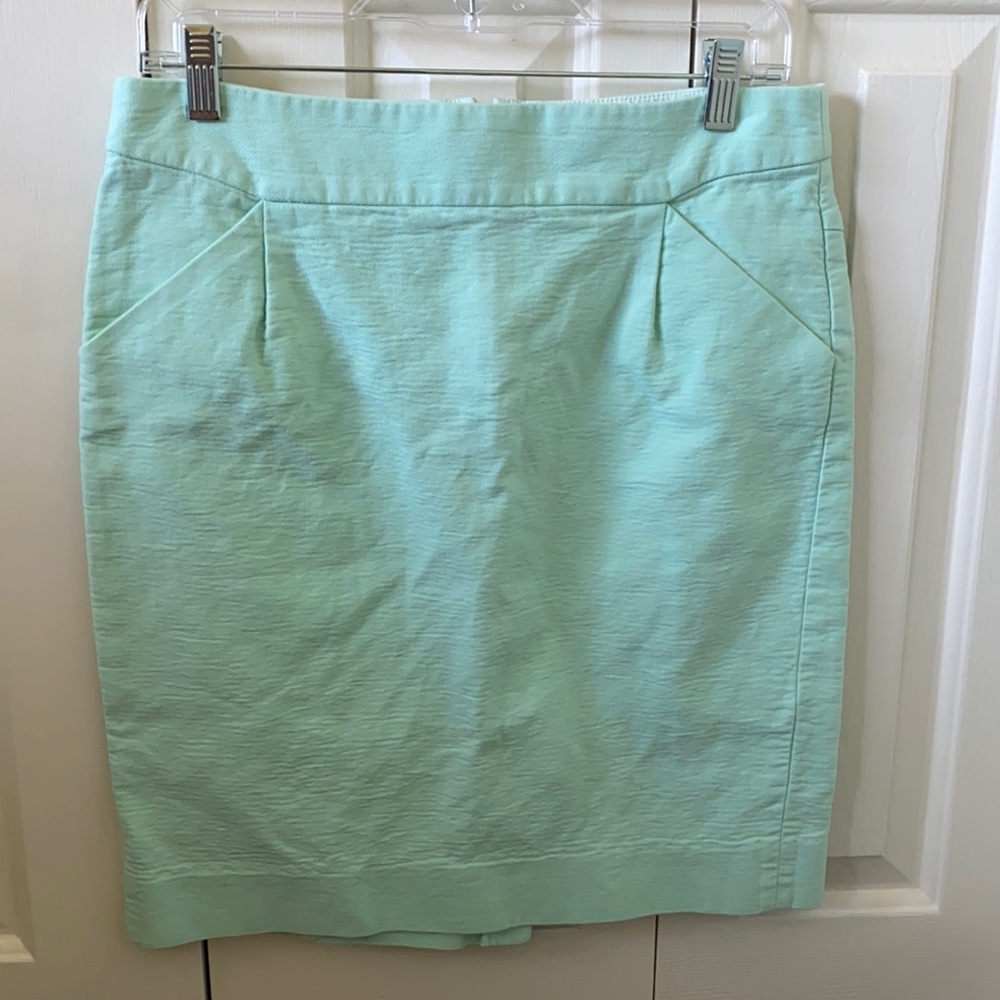Mint J.Crew Pencil Skirt